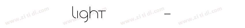 微软雅黑Light 超亮体字体转换